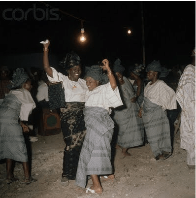 Owambe: A Glance into Nigeria's Grand Celebration Culture 8 Owambe - Nigerian women in the 1970s