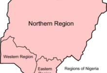 Map of Nigeria