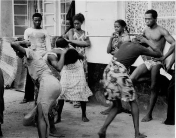 Fela and band members during a dance rehearsal at Kalakuta Republic | TheNetNG