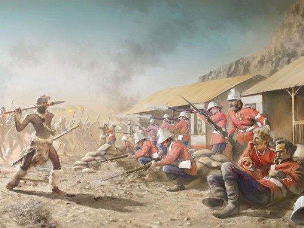 Zulu War 1879-Un-Casados Zulu unidade X 32 