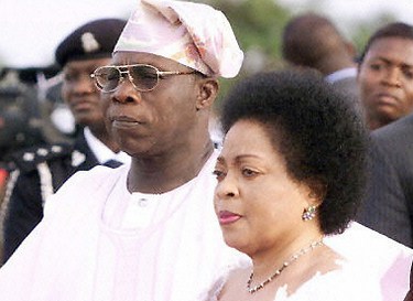 Olusegun and Stella Obasanjo before her death