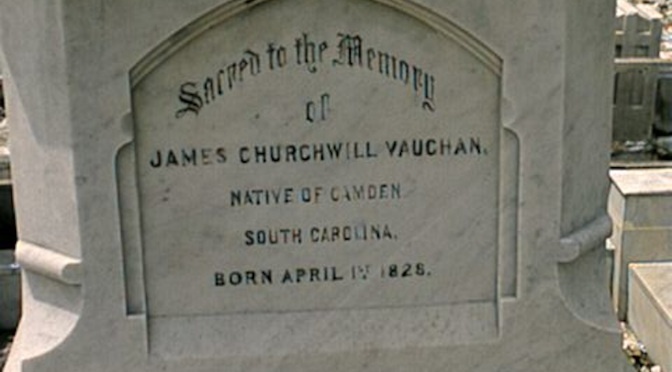 This African American son of slaves became so rich in Nigeria that he sent his U.S. family bags of gold 6 James Churchwill Vaughan Tombstone