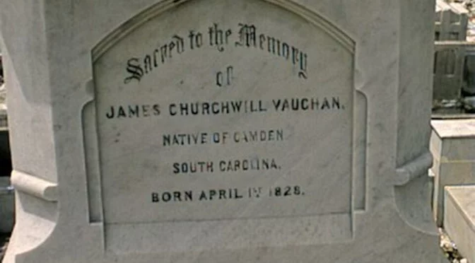 James Churchwill Vaughan Tombstone