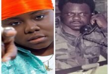 Teni and her father, Simeon Apata