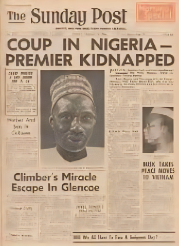 First Military Coup in Nigeria: How and Why it was Staged on January 15, 1966 5 First Military coup in Nigeria - January 15 1966
